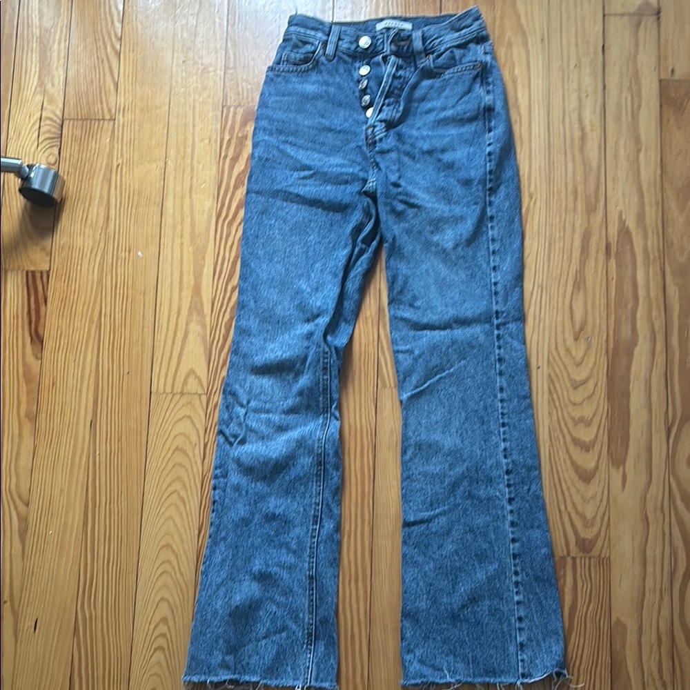 PacSun Blue Flare Wide Leg Jeans size 22 worn once perfect condition